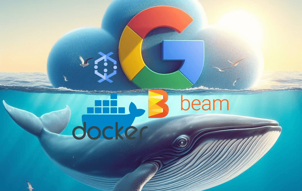 Python Beam and DataFlow to write data to BigQuery with a custom Docker image cover image