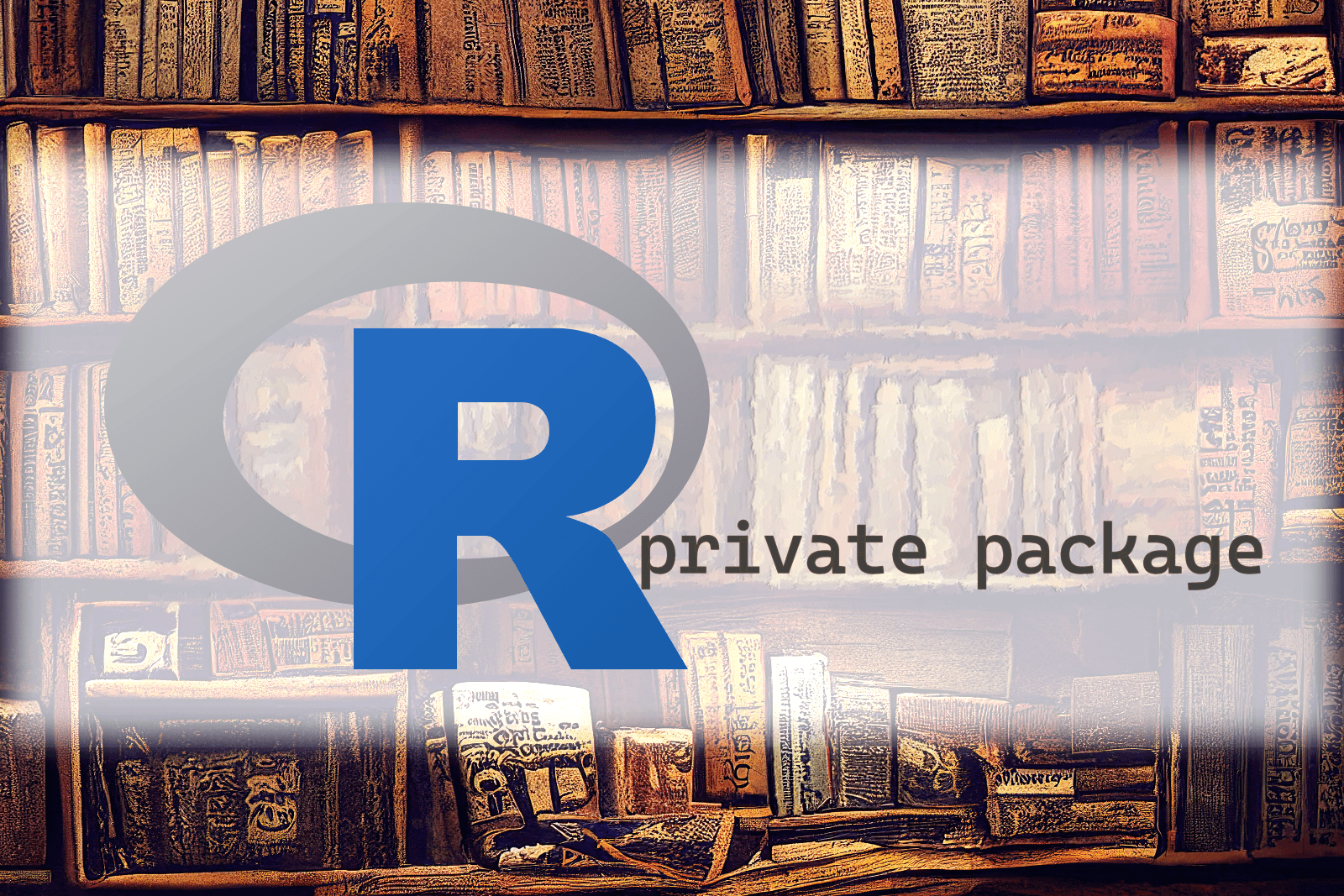 Publish an R Package to a private repository and use cover image