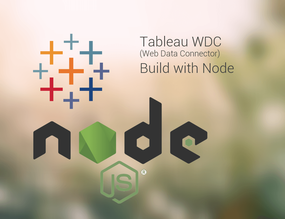 Tableau Web Data Connector Node Generator cover image